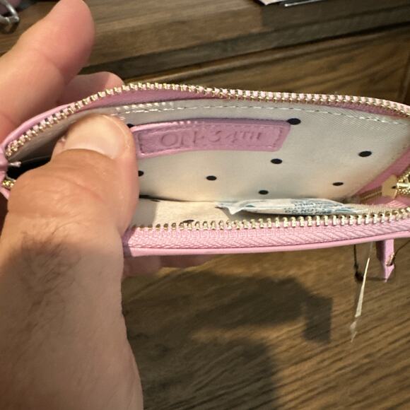 Inc Blue Ramonah Regartta Card Wallet $30 NWT New - Picture 3 of 3